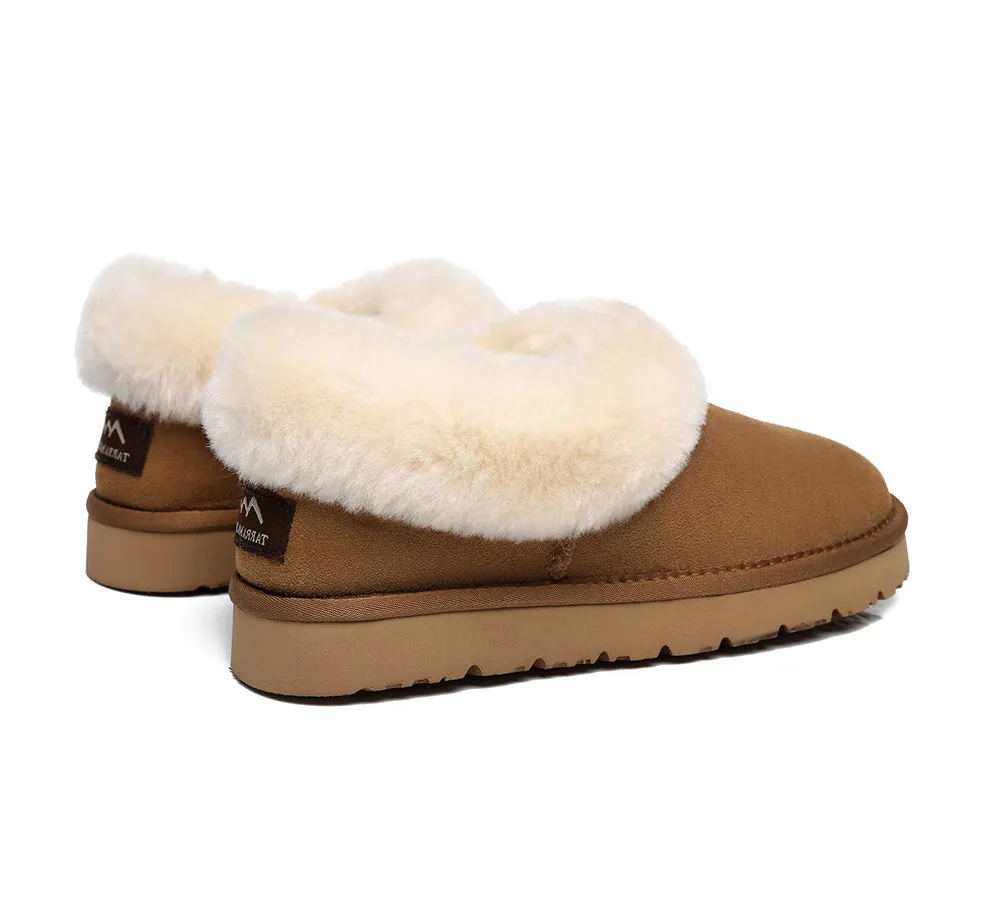 Women Slippers Clarrie Sheepskin Slippers Two Way Wear