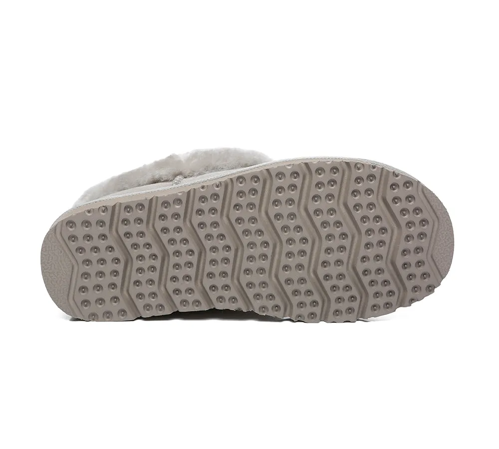 Women Slippers Clarrie Sheepskin Slippers Two Way Wear