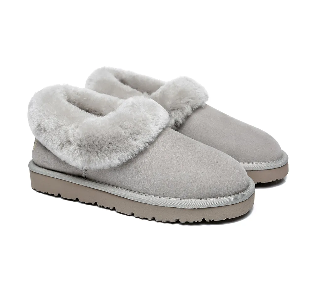 Women Slippers Clarrie Sheepskin Slippers Two Way Wear