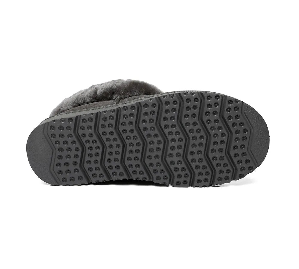 Women Slippers Clarrie Sheepskin Slippers Two Way Wear