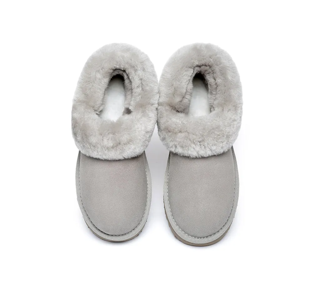 Women Slippers Clarrie Sheepskin Slippers Two Way Wear