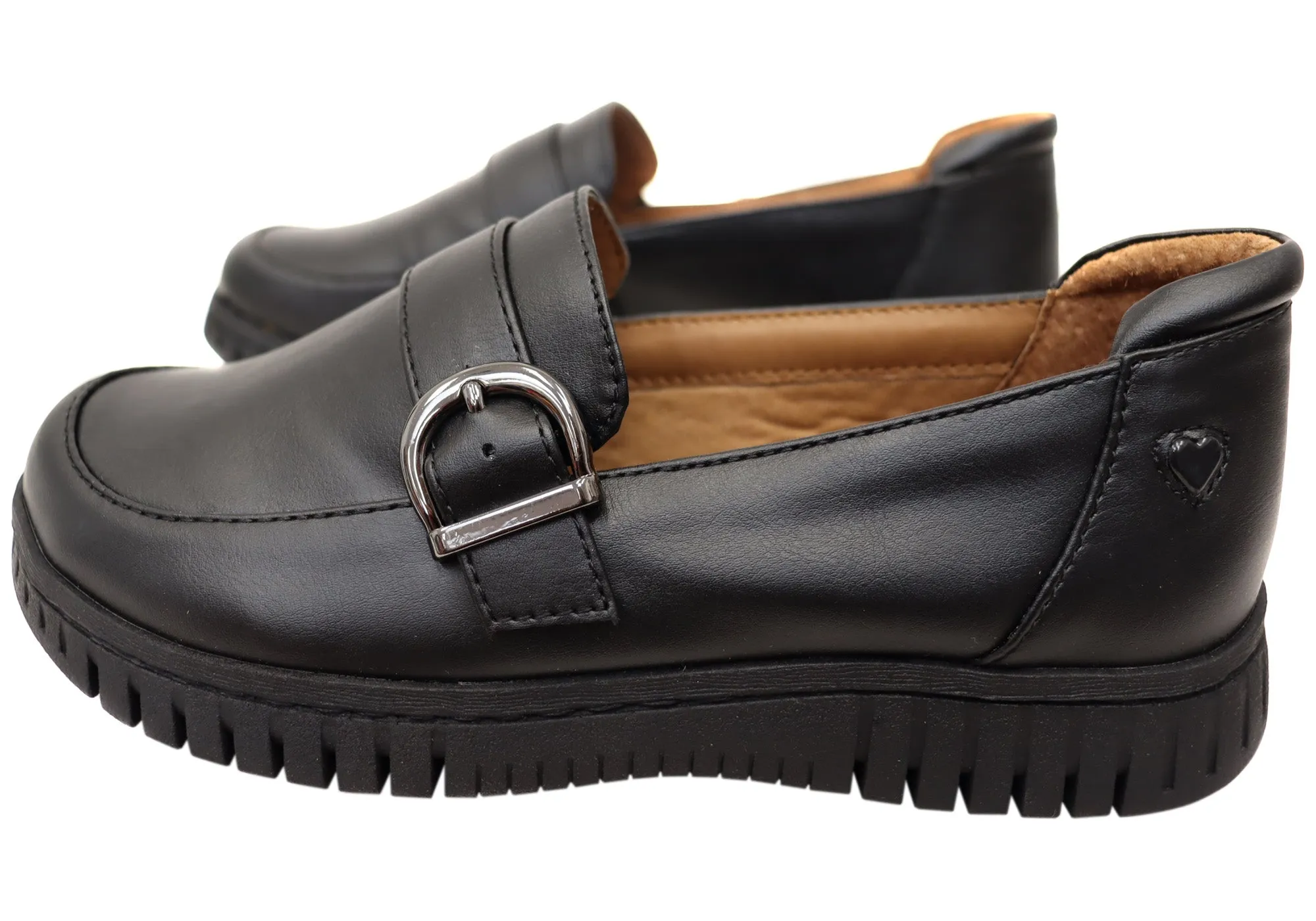 Womens Nurse Mates Daisy Comfortable Wide Fit Slip On Shoes