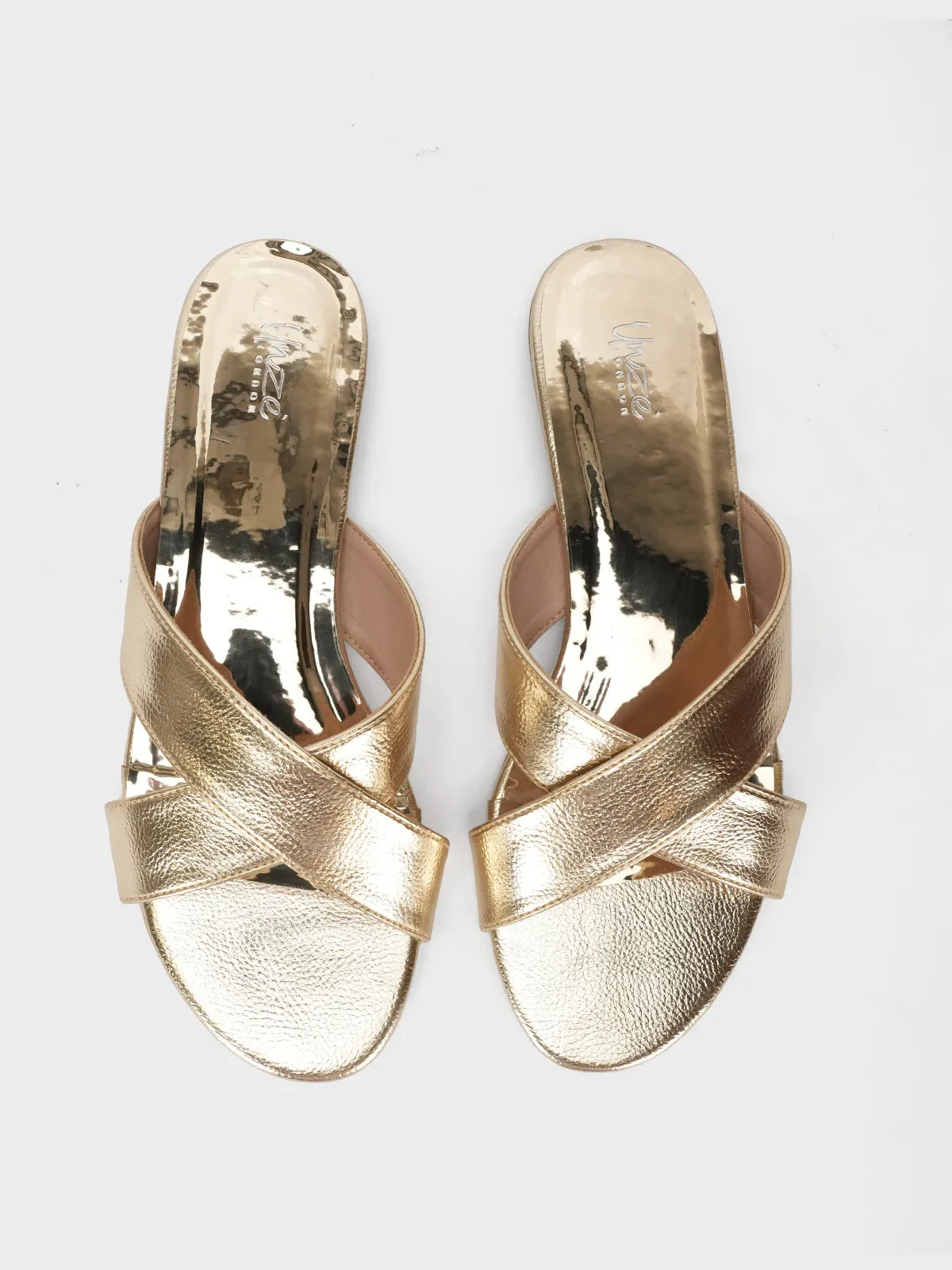 Women's "ANONA" Shimmer Summer Slippers