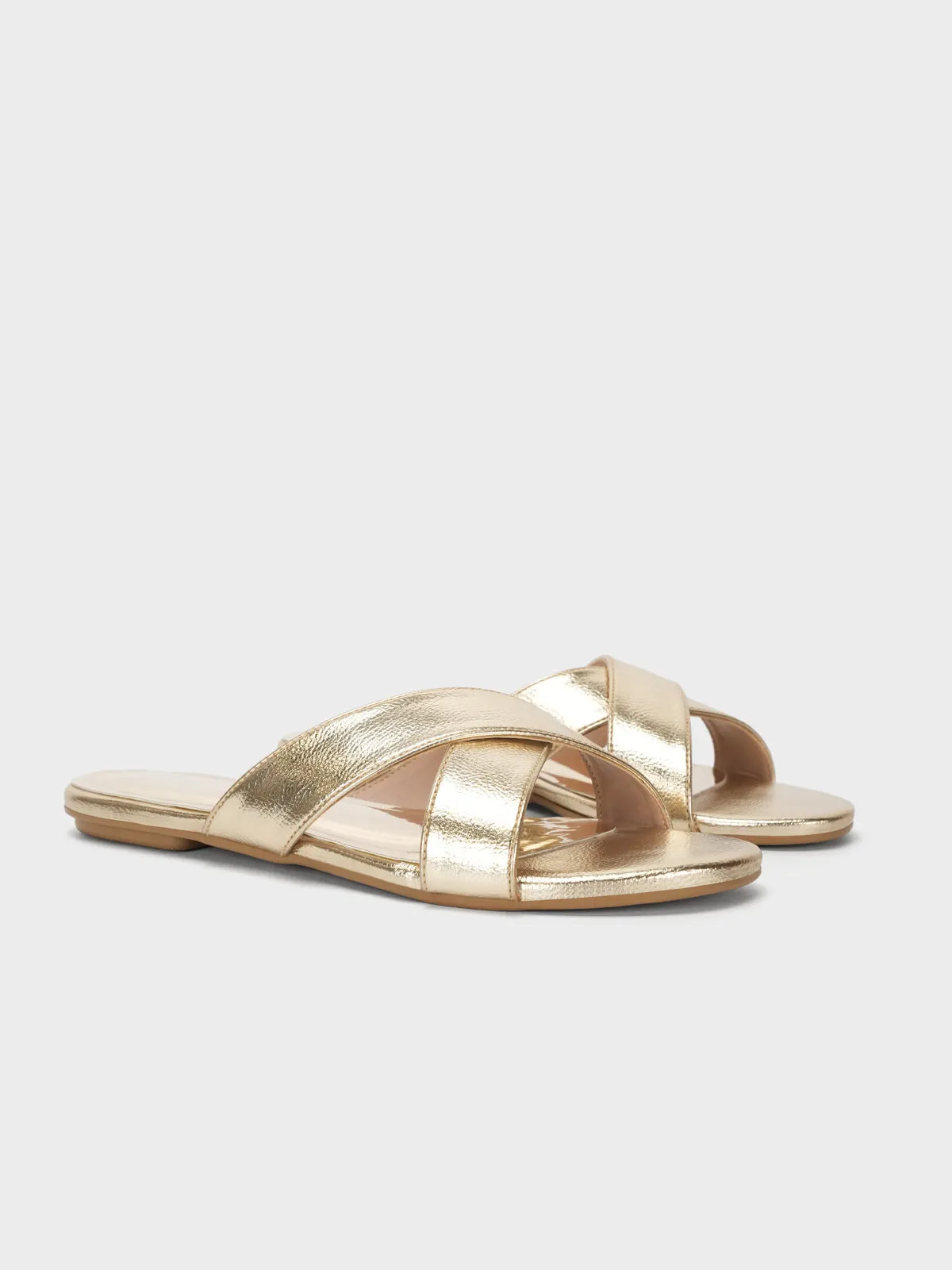 Women's "ANONA" Shimmer Summer Slippers