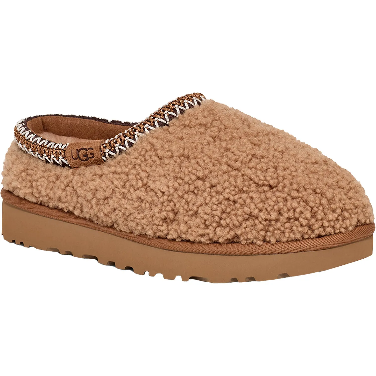 Women's UGG Tasman Maxi Curly Chestnut Suede