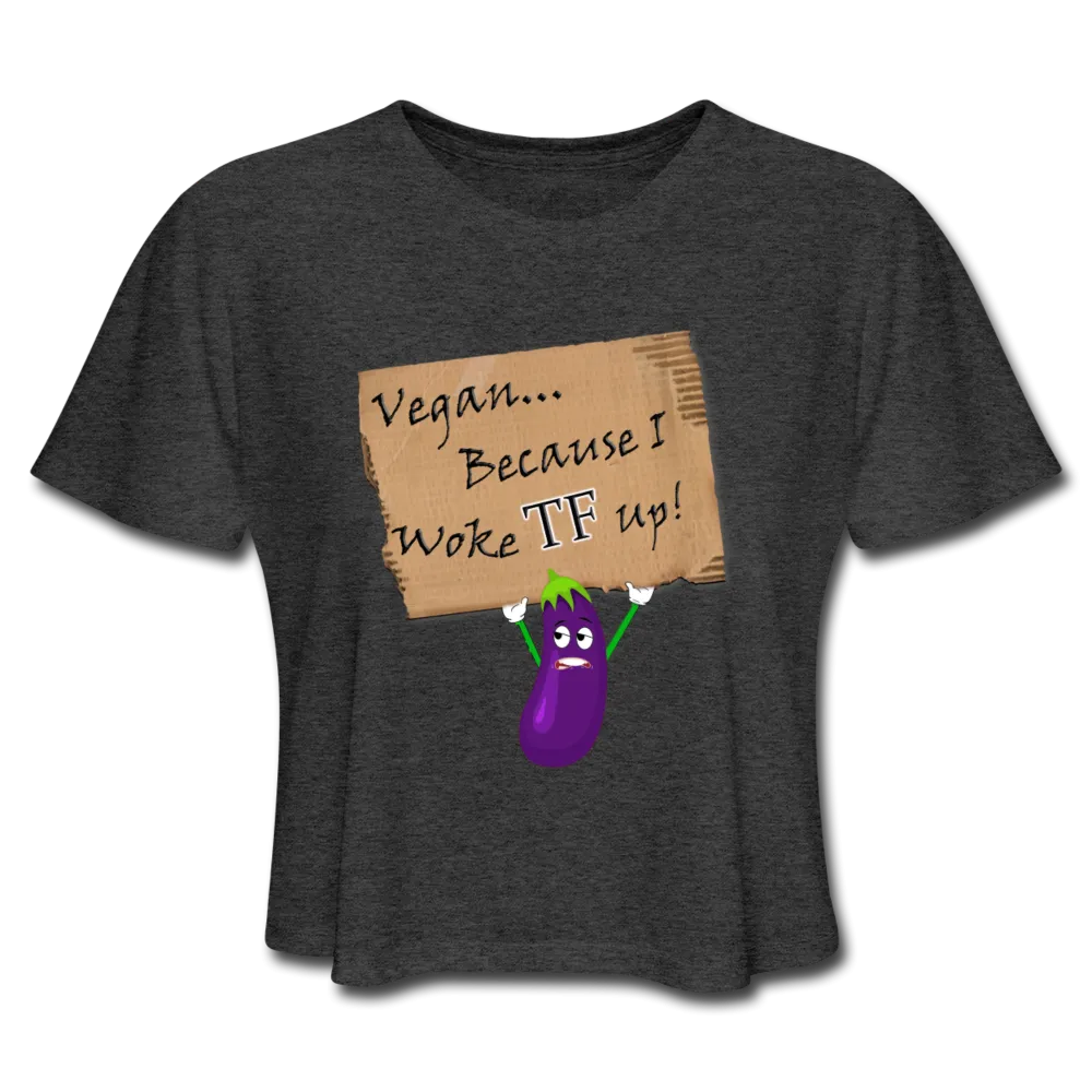 Women’s Woke TF Up Crop Top