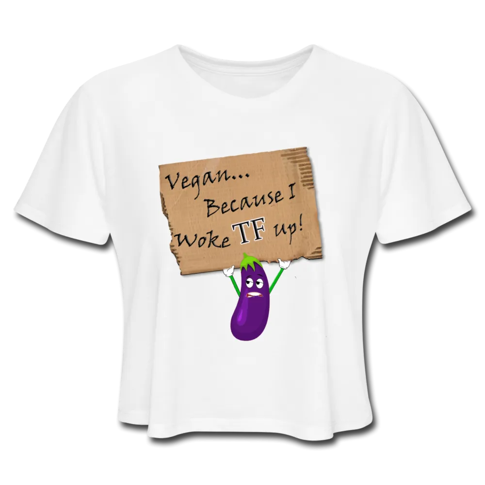 Women’s Woke TF Up Crop Top