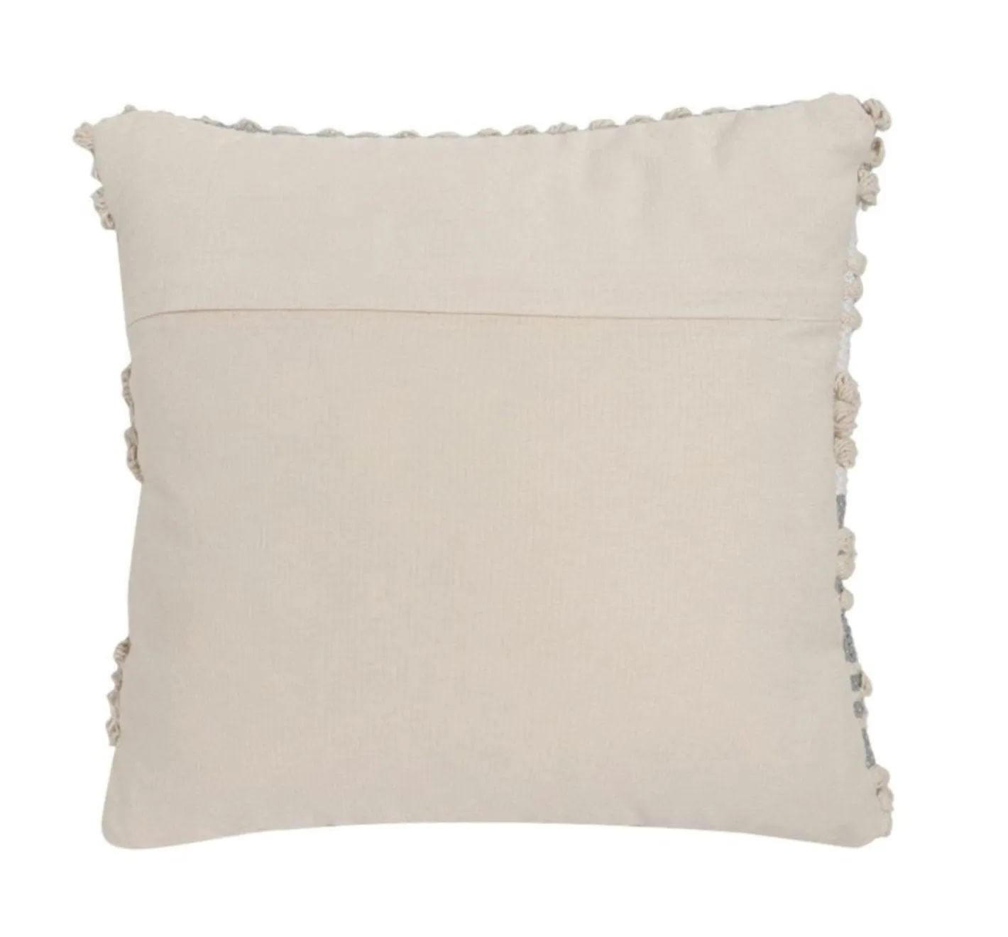 Woven Cotton Throw Pillow