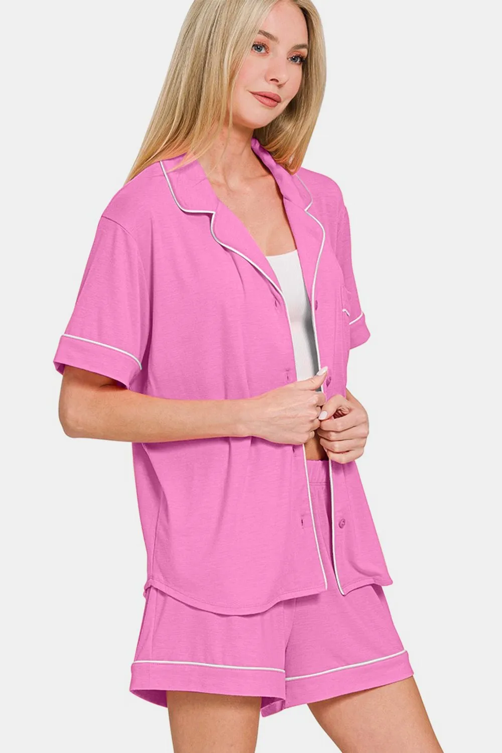 Zena Lounge Set - Mauve Pink