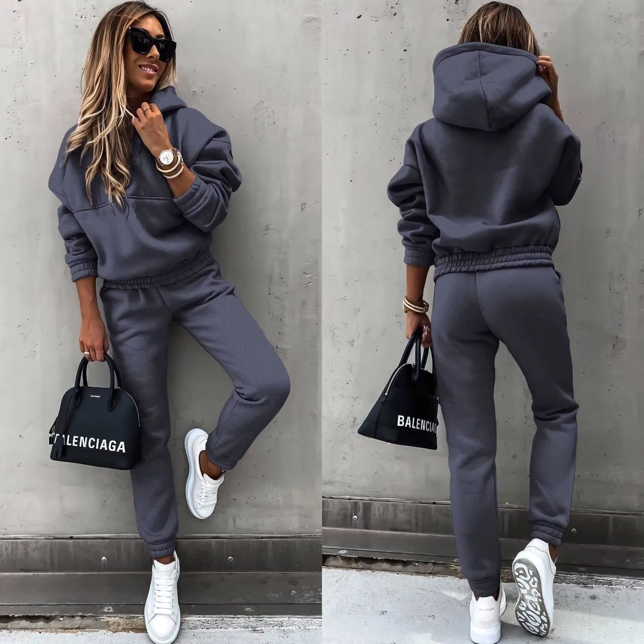 Zoe - Lässiges Herbst und Winter Jogging Set für Damen